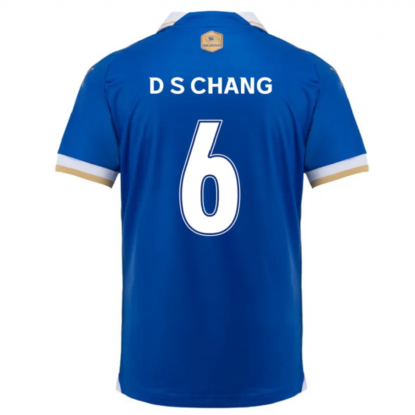 Danxen Kinder Se-Dong Chang #6 Blau Weiss Heimtrikot Trikot 2024/25 T-Shirt Schweiz