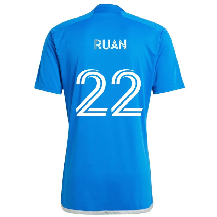 Danxen Kinder Ruan #22 Blau Weiss Heimtrikot Trikot 2024/25 T-Shirt Schweiz