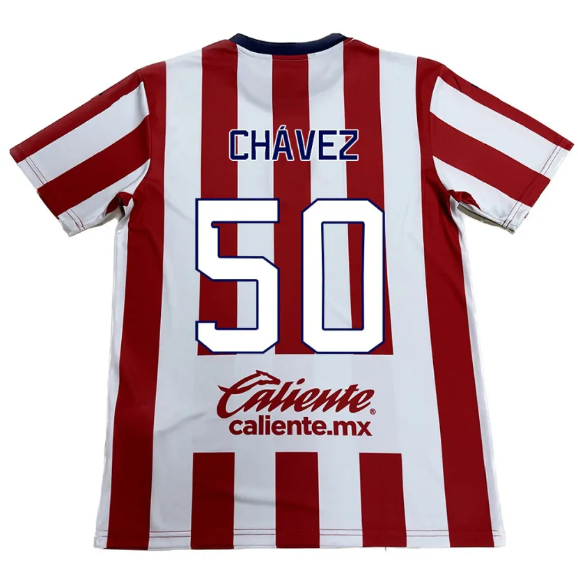 Danxen Kinder Mateo Chávez #50 Rot-Weiss Heimtrikot Trikot 2024/25 T-Shirt Schweiz