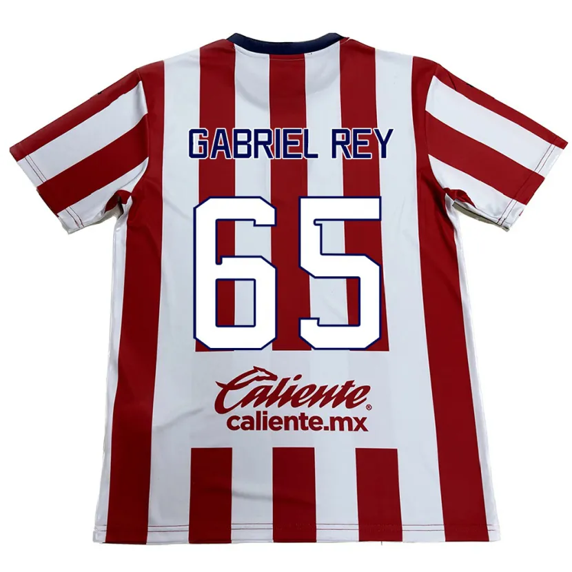 Danxen Kinder Luis Gabriel Rey #65 Rot-Weiss Heimtrikot Trikot 2024/25 T-Shirt Schweiz