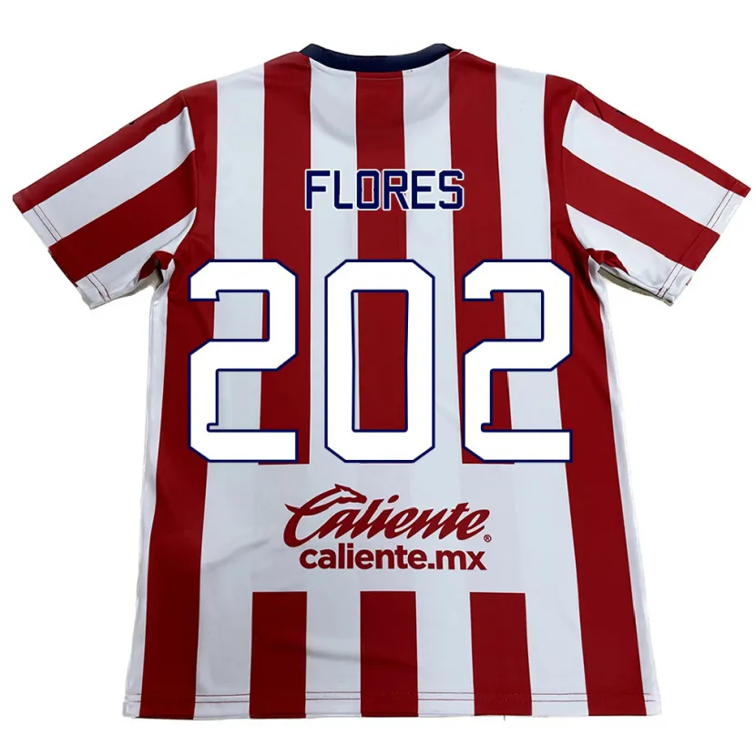 Danxen Kinder Daniel Flores #202 Rot-Weiss Heimtrikot Trikot 2024/25 T-Shirt Schweiz