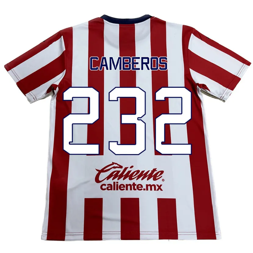 Danxen Kinder Hugo Camberos #232 Rot-Weiss Heimtrikot Trikot 2024/25 T-Shirt Schweiz