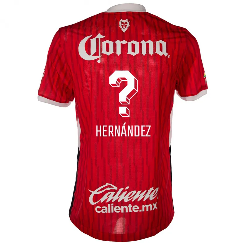 Danxen Kinder Francisco Hernández #0 Rot-Weiss Heimtrikot Trikot 2024/25 T-Shirt Schweiz