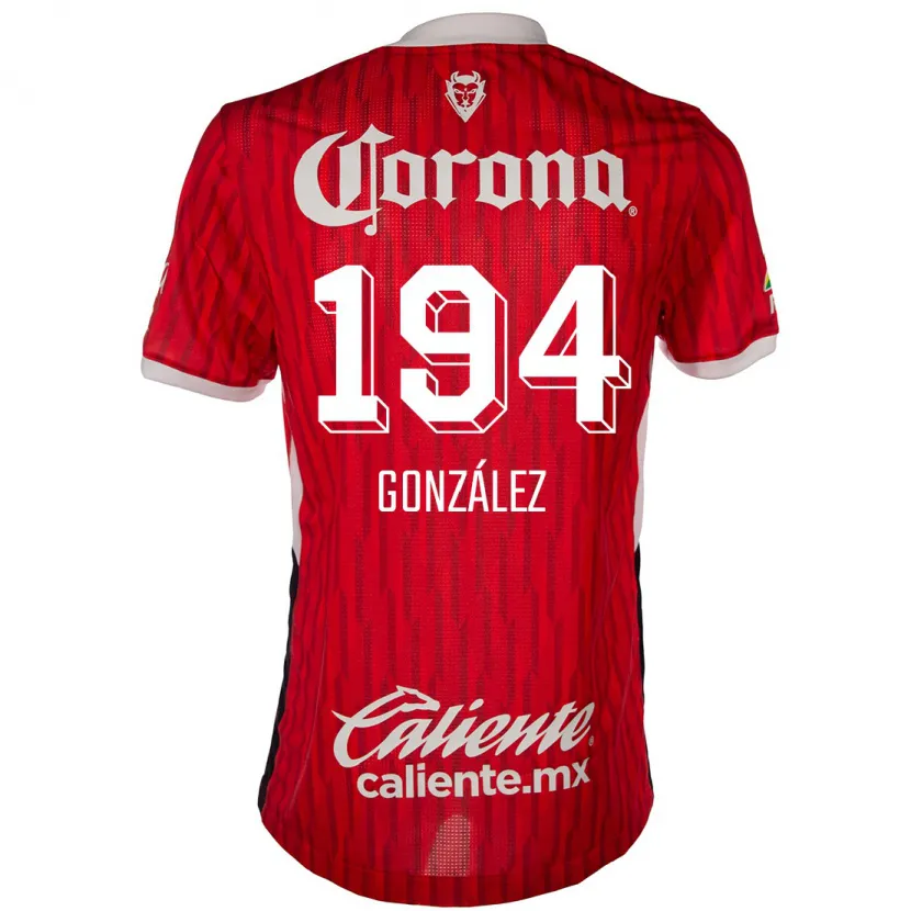 Danxen Kinder Cristopher González #194 Rot-Weiss Heimtrikot Trikot 2024/25 T-Shirt Schweiz