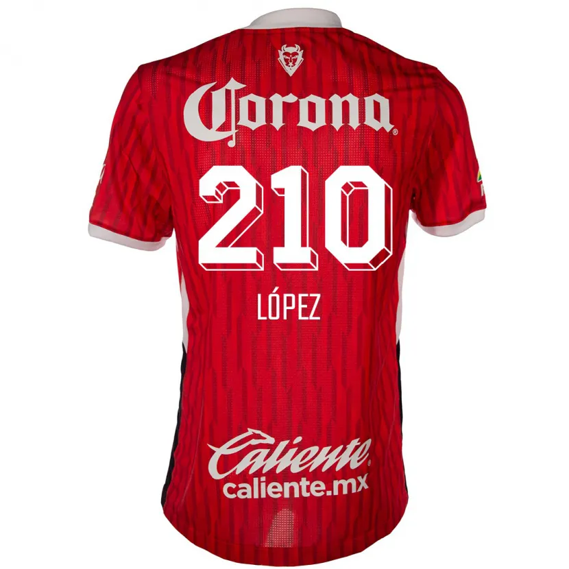 Danxen Kinder Juan López #210 Rot-Weiss Heimtrikot Trikot 2024/25 T-Shirt Schweiz