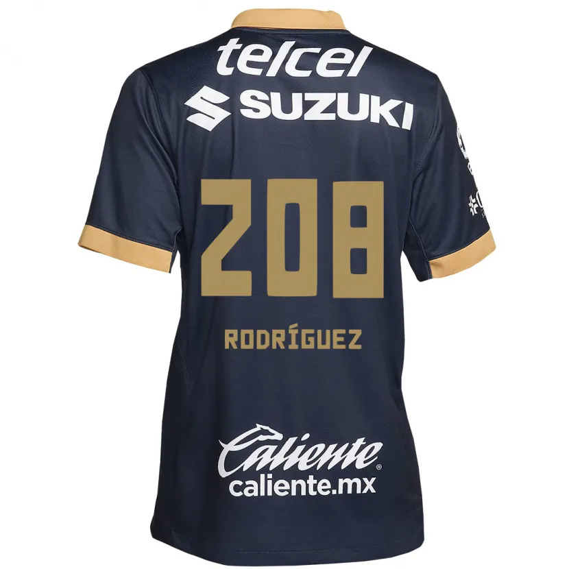 Danxen Kinder Gael Rodríguez #208 Obsidian Gold Weiß Auswärtstrikot Trikot 2024/25 T-Shirt Schweiz