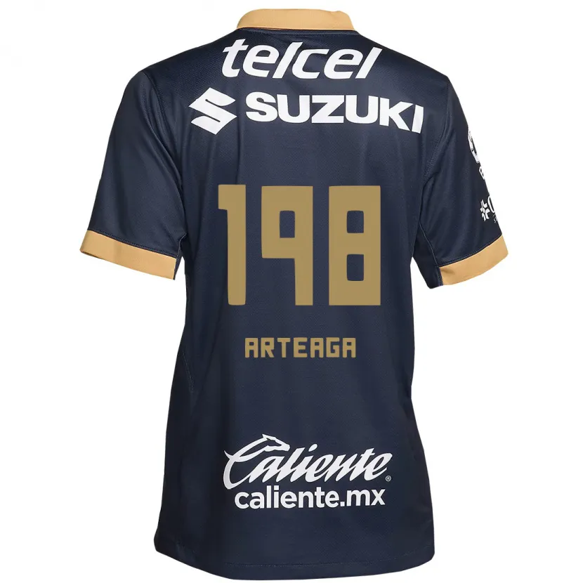 Danxen Kinder Edwin Arteaga #198 Obsidian Gold Weiß Auswärtstrikot Trikot 2024/25 T-Shirt Schweiz