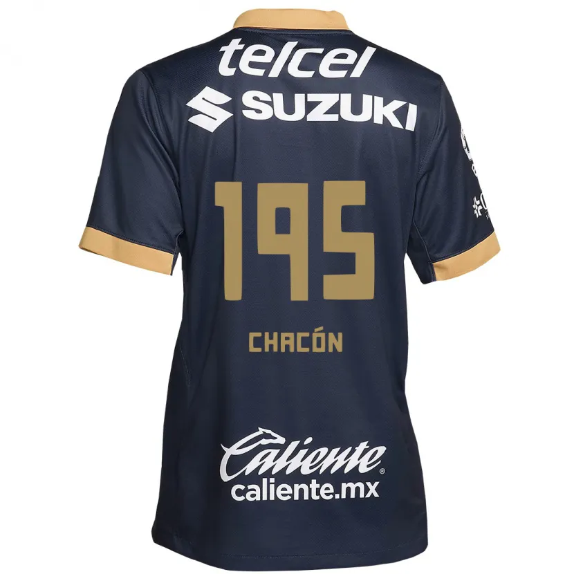 Danxen Kinder Eduardo Chacón #195 Obsidian Gold Weiß Auswärtstrikot Trikot 2024/25 T-Shirt Schweiz