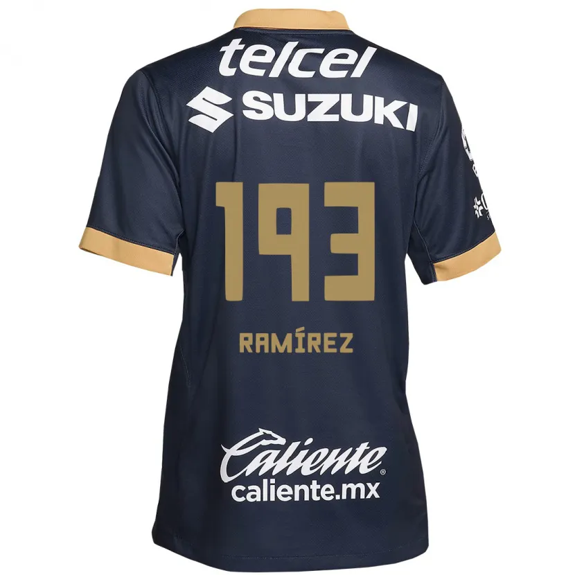 Danxen Kinder Héctor Ramírez #193 Obsidian Gold Weiß Auswärtstrikot Trikot 2024/25 T-Shirt Schweiz