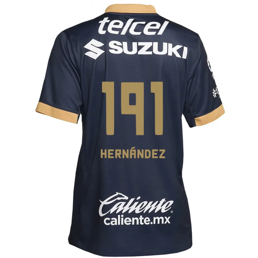 Danxen Kinder Marco Hernández #191 Obsidian Gold Weiß Auswärtstrikot Trikot 2024/25 T-Shirt Schweiz