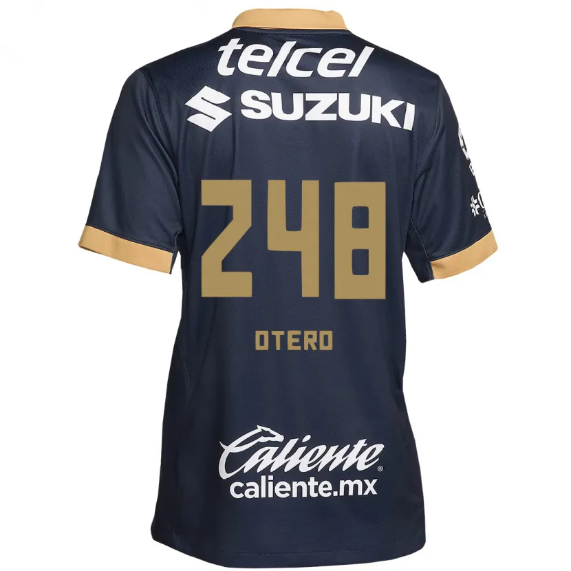 Danxen Kinder Jonathan Otero #248 Obsidian Gold Weiß Auswärtstrikot Trikot 2024/25 T-Shirt Schweiz