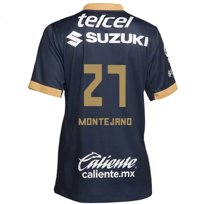 Danxen Kinder Emanuel Montejano #27 Obsidian Gold Weiß Auswärtstrikot Trikot 2024/25 T-Shirt Schweiz