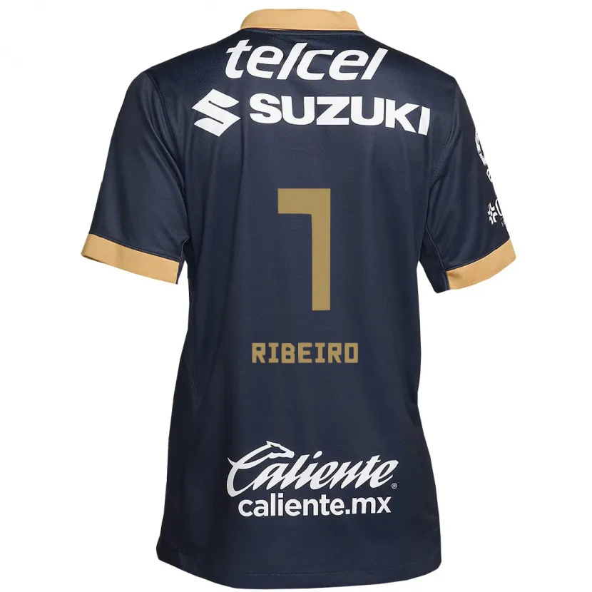 Danxen Kinder Stephanie Ribeiro #7 Obsidian Gold Weiß Auswärtstrikot Trikot 2024/25 T-Shirt Schweiz