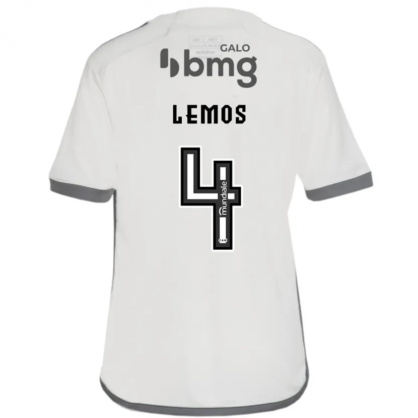 Danxen Kinder Mauricio Lemos #4 Cremefarben Auswärtstrikot Trikot 2024/25 T-Shirt Schweiz