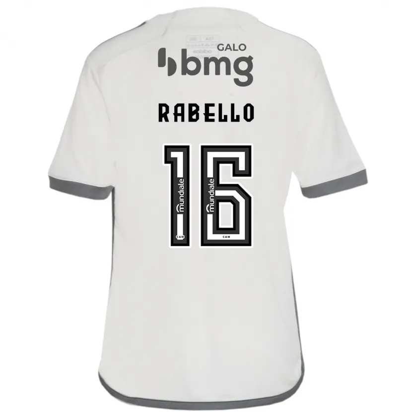 Danxen Kinder Igor Rabello #16 Cremefarben Auswärtstrikot Trikot 2024/25 T-Shirt Schweiz