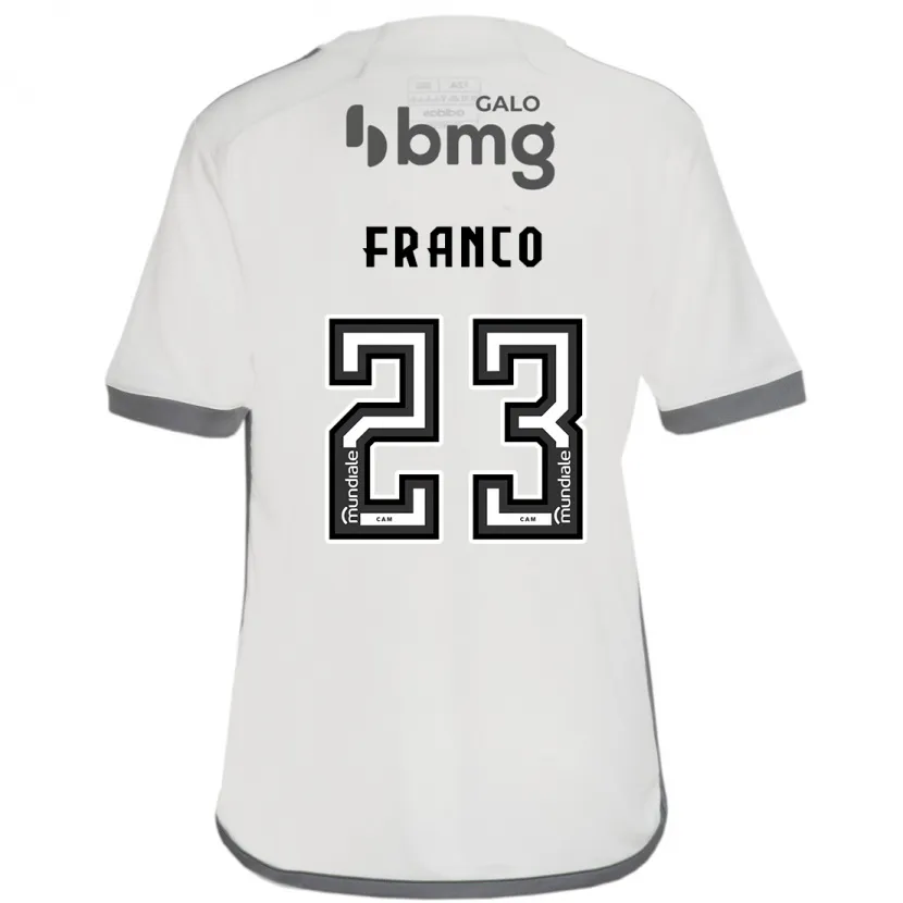 Danxen Kinder Alan Franco #23 Cremefarben Auswärtstrikot Trikot 2024/25 T-Shirt Schweiz