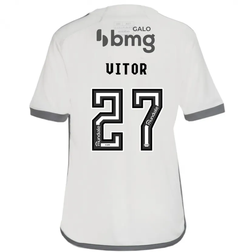 Danxen Kinder Paulo Vitor #27 Cremefarben Auswärtstrikot Trikot 2024/25 T-Shirt Schweiz