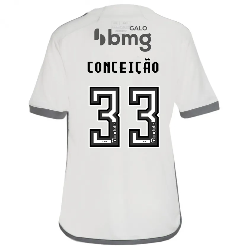 Danxen Kinder Robert Conceição #33 Cremefarben Auswärtstrikot Trikot 2024/25 T-Shirt Schweiz