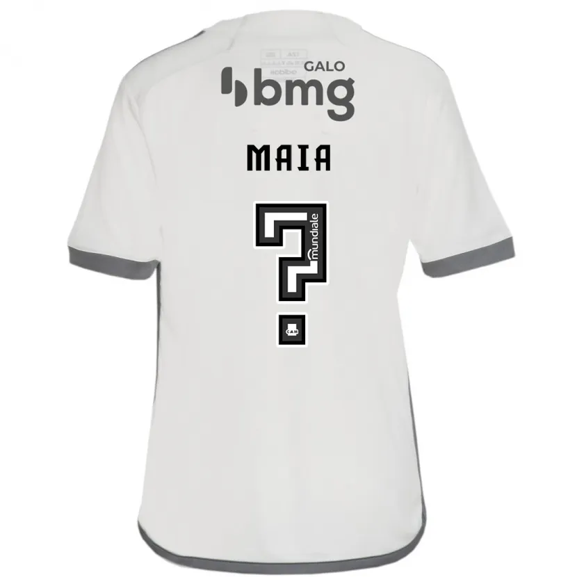 Danxen Kinder Caio Maia #0 Cremefarben Auswärtstrikot Trikot 2024/25 T-Shirt Schweiz