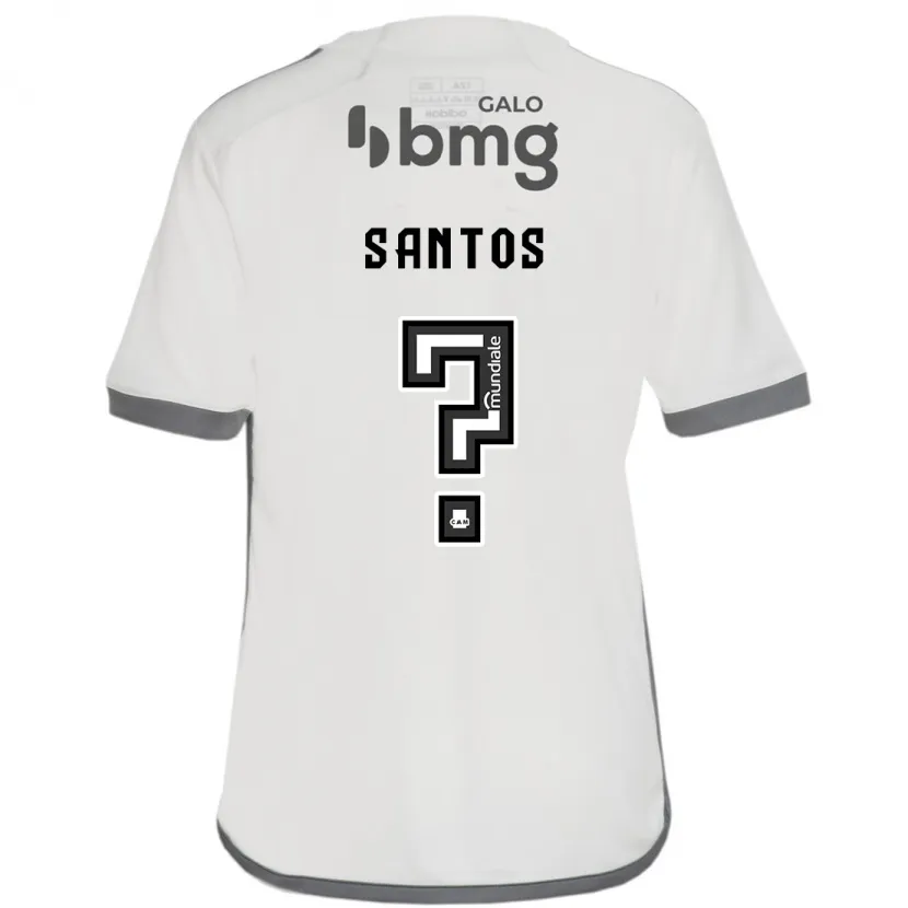 Danxen Kinder Léo Santos #0 Cremefarben Auswärtstrikot Trikot 2024/25 T-Shirt Schweiz