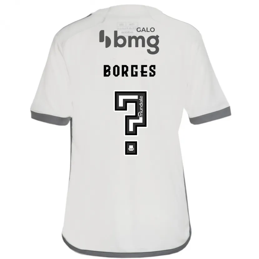 Danxen Kinder Léo Borges #0 Cremefarben Auswärtstrikot Trikot 2024/25 T-Shirt Schweiz