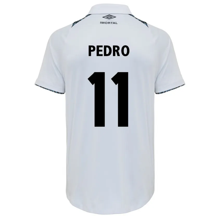 Danxen Kinder João Pedro #11 Weiß Blau Auswärtstrikot Trikot 2024/25 T-Shirt Schweiz