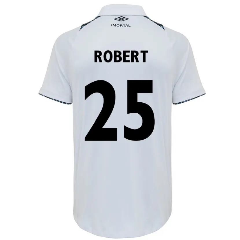 Danxen Kinder Jhonata Robert #25 Weiß Blau Auswärtstrikot Trikot 2024/25 T-Shirt Schweiz