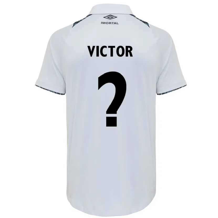 Danxen Kinder João Victor Castelo #0 Weiß Blau Auswärtstrikot Trikot 2024/25 T-Shirt Schweiz