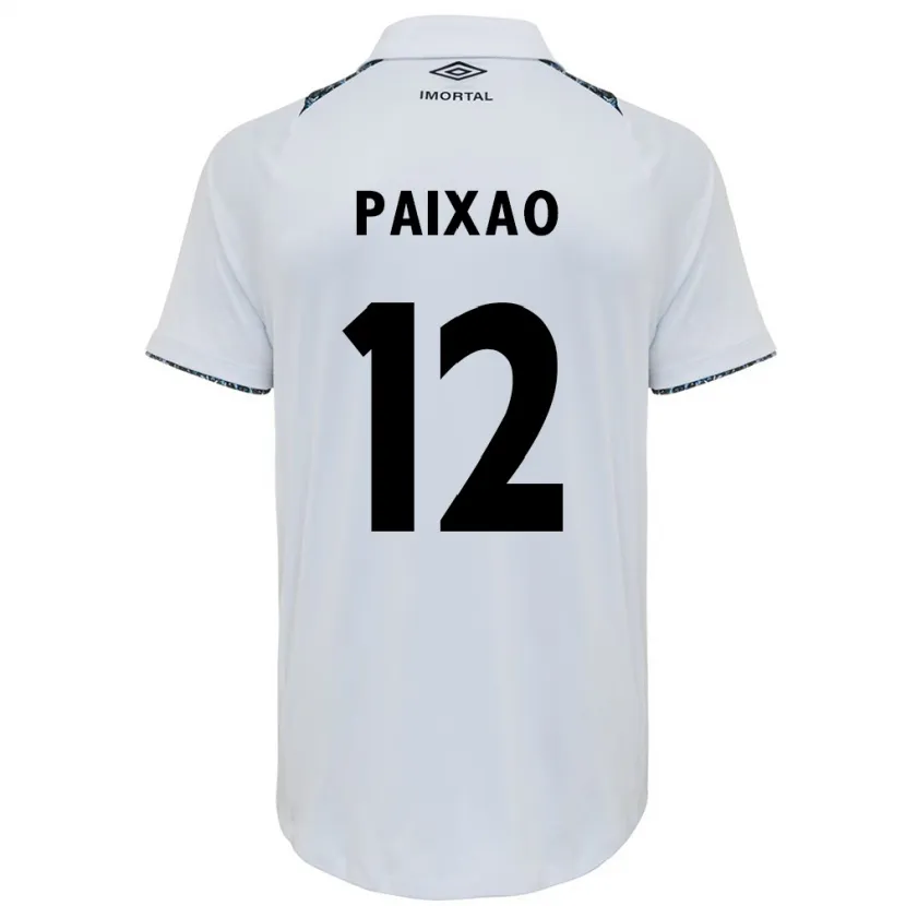 Danxen Kinder Iasmin Paixão #12 Weiß Blau Auswärtstrikot Trikot 2024/25 T-Shirt Schweiz