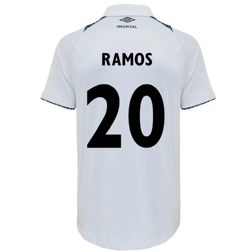 Danxen Kinder Mónica Ramos #20 Weiß Blau Auswärtstrikot Trikot 2024/25 T-Shirt Schweiz