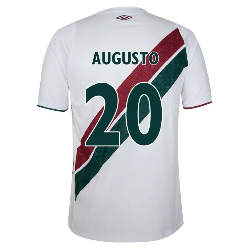 Danxen Kinder Renato Augusto #20 Weiß Grün Kastanienbraun Auswärtstrikot Trikot 2024/25 T-Shirt Schweiz