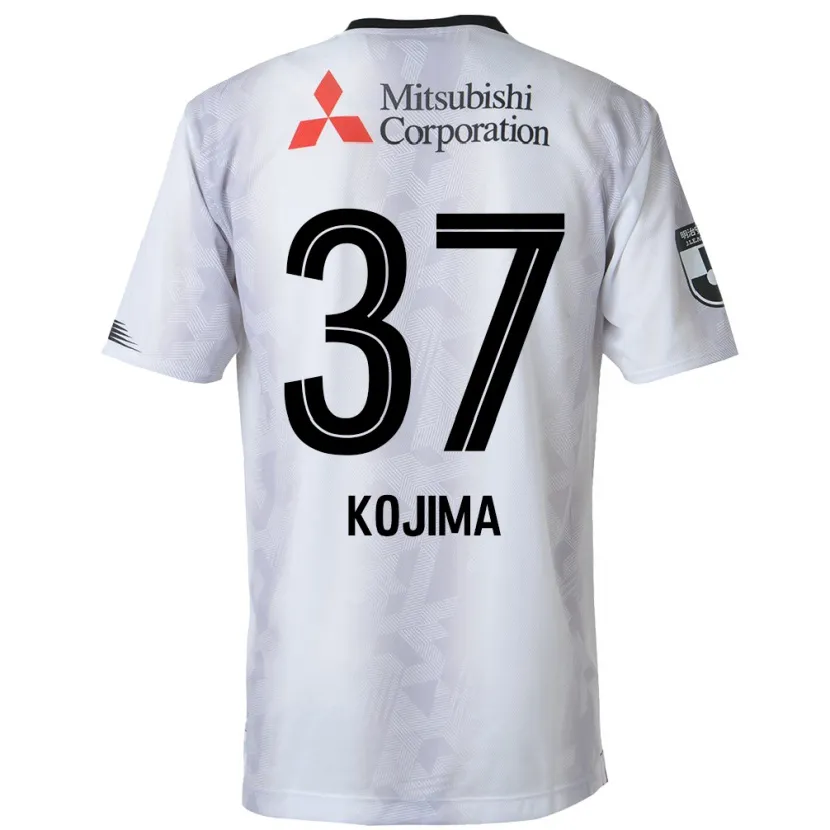 Danxen Kinder Satsuki Kojima #37 Weiß Schwarz Auswärtstrikot Trikot 2024/25 T-Shirt Schweiz