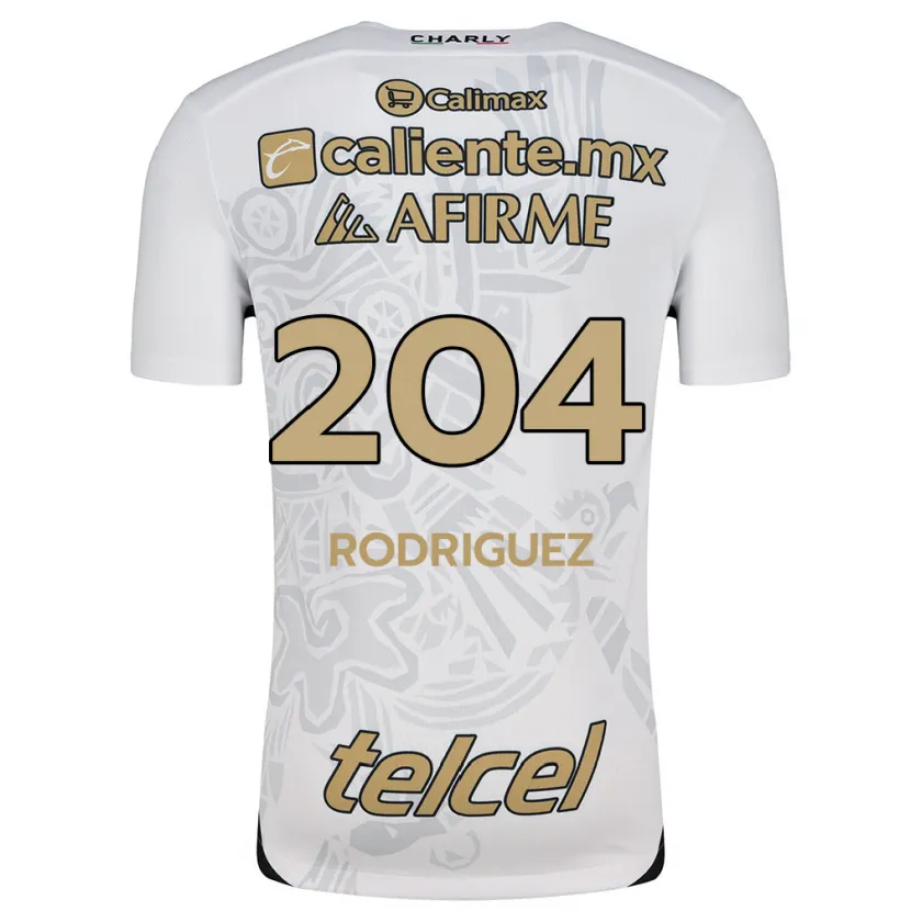 Danxen Kinder Jesús Rodríguez #204 Weiß Schwarz Auswärtstrikot Trikot 2024/25 T-Shirt Schweiz