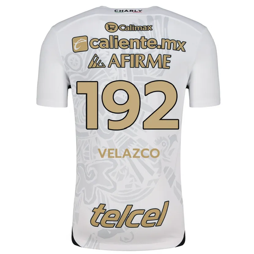 Danxen Kinder Emiliano Velazco #192 Weiß Schwarz Auswärtstrikot Trikot 2024/25 T-Shirt Schweiz