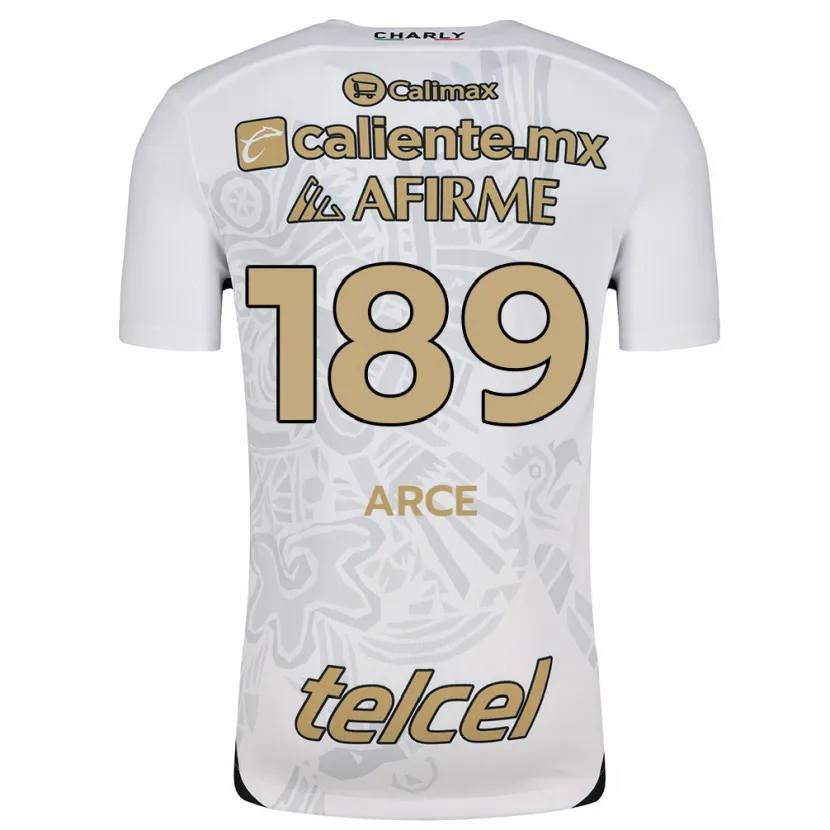 Danxen Kinder Diego Arce #189 Weiß Schwarz Auswärtstrikot Trikot 2024/25 T-Shirt Schweiz