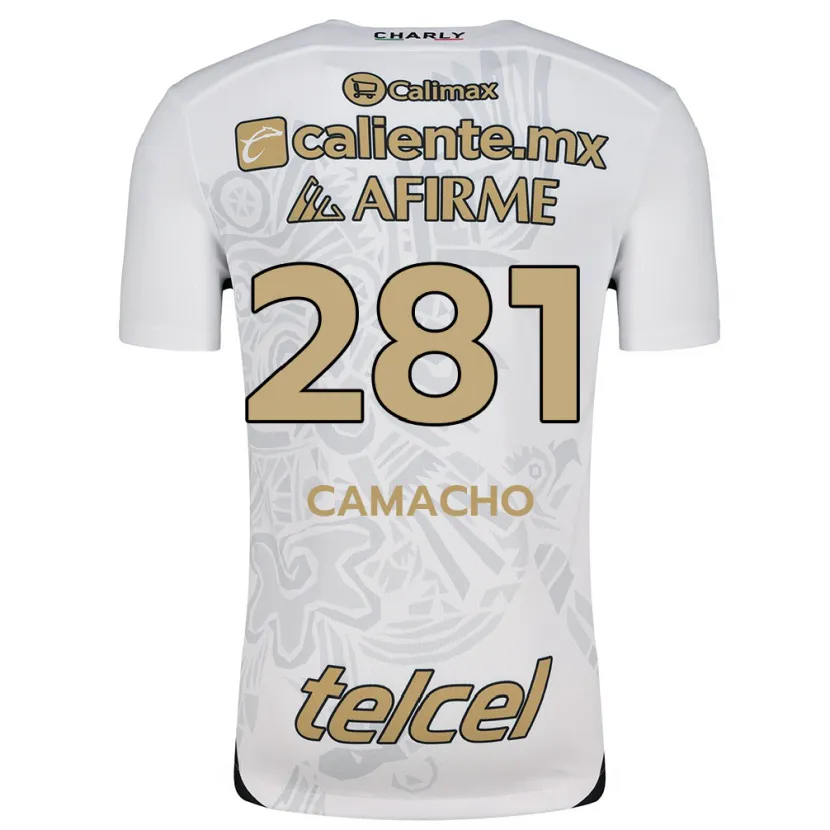 Danxen Kinder Javier Camacho #281 Weiß Schwarz Auswärtstrikot Trikot 2024/25 T-Shirt Schweiz