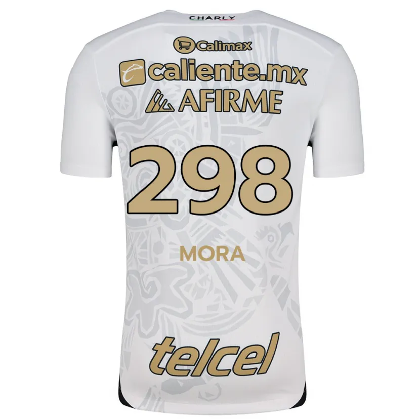 Danxen Kinder Gilberto Mora #298 Weiß Schwarz Auswärtstrikot Trikot 2024/25 T-Shirt Schweiz