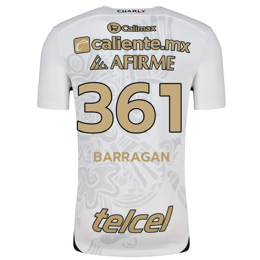 Danxen Kinder Jesús Barragán #361 Weiß Schwarz Auswärtstrikot Trikot 2024/25 T-Shirt Schweiz