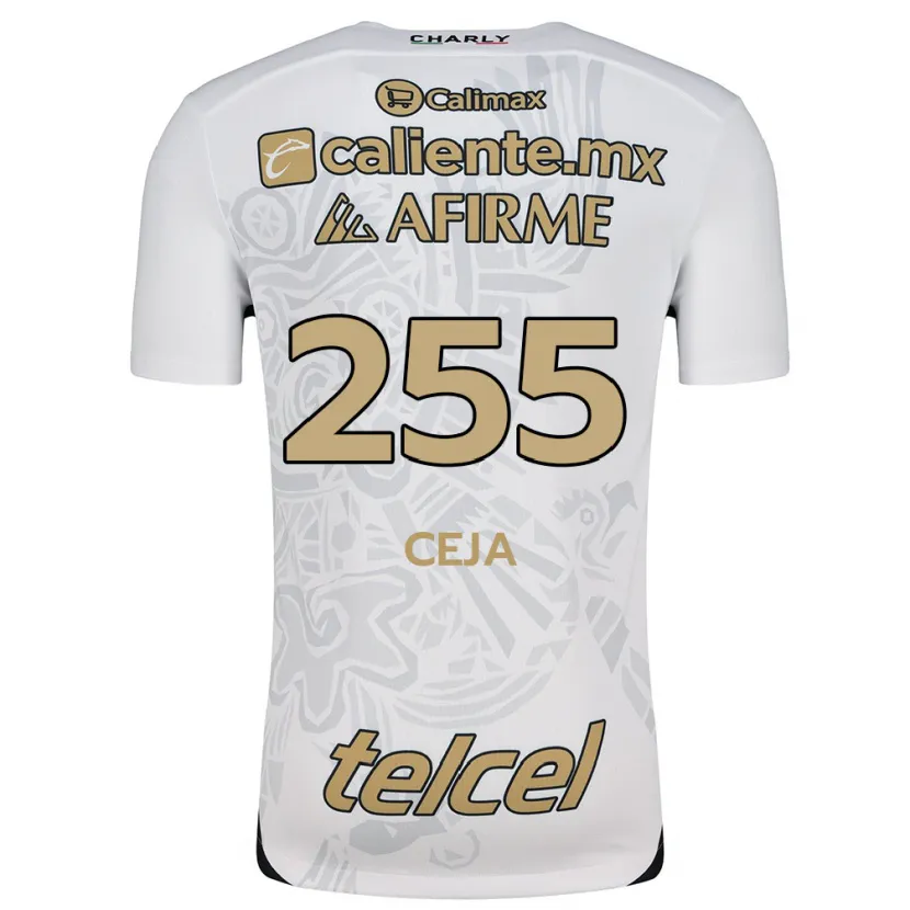 Danxen Kinder Julio Ceja #255 Weiß Schwarz Auswärtstrikot Trikot 2024/25 T-Shirt Schweiz