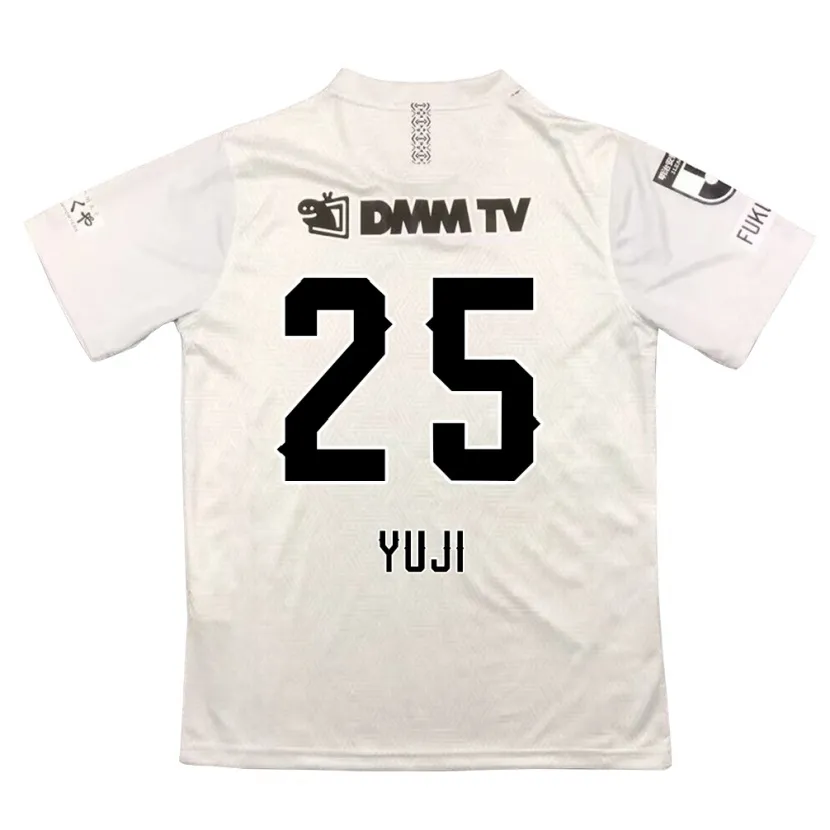 Danxen Kinder Yuji Kitajima #25 Grauschwarz Auswärtstrikot Trikot 2024/25 T-Shirt Schweiz