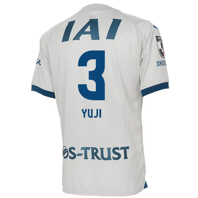 Danxen Kinder Yuji Takahashi #3 Weiß Blau Auswärtstrikot Trikot 2024/25 T-Shirt Schweiz