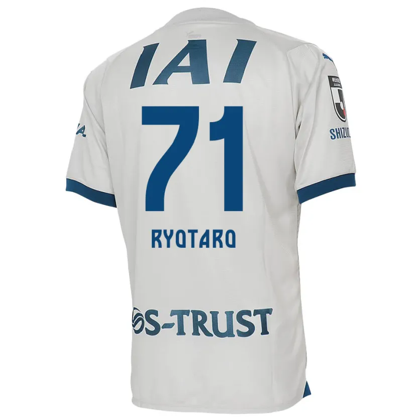 Danxen Kinder Ryotaro Nakamura #71 Weiß Blau Auswärtstrikot Trikot 2024/25 T-Shirt Schweiz