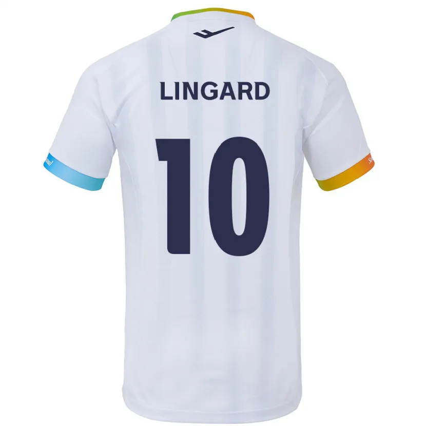 Danxen Kinder Jesse Lingard #10 Weiß Blau Auswärtstrikot Trikot 2024/25 T-Shirt Schweiz