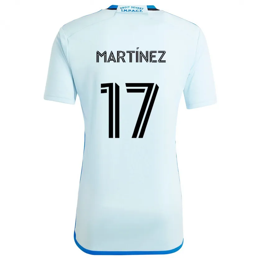 Danxen Kinder Josef Martínez #17 Eisblau Auswärtstrikot Trikot 2024/25 T-Shirt Schweiz