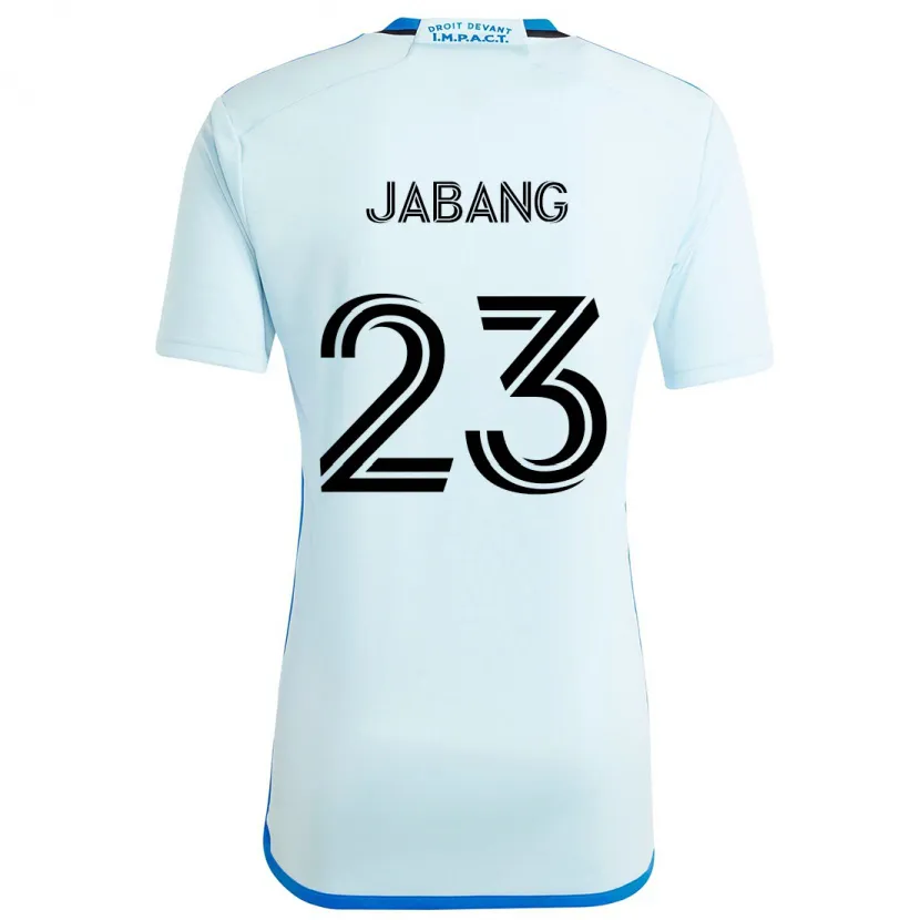 Danxen Kinder Ousman Jabang #23 Eisblau Auswärtstrikot Trikot 2024/25 T-Shirt Schweiz