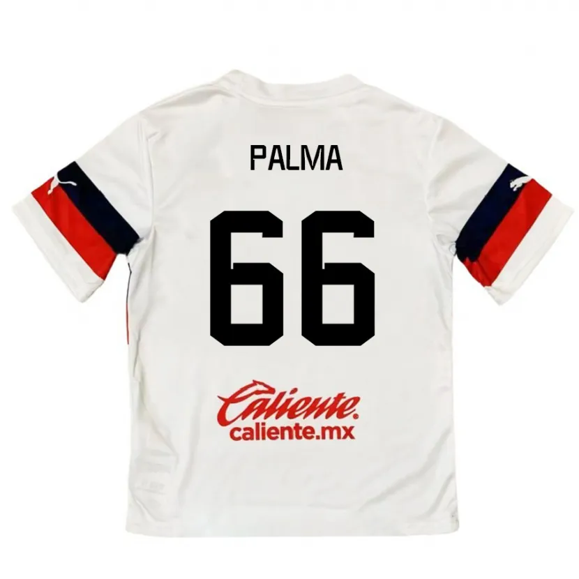 Danxen Kinder Arturo Palma #66 Weiß Rot Auswärtstrikot Trikot 2024/25 T-Shirt Schweiz