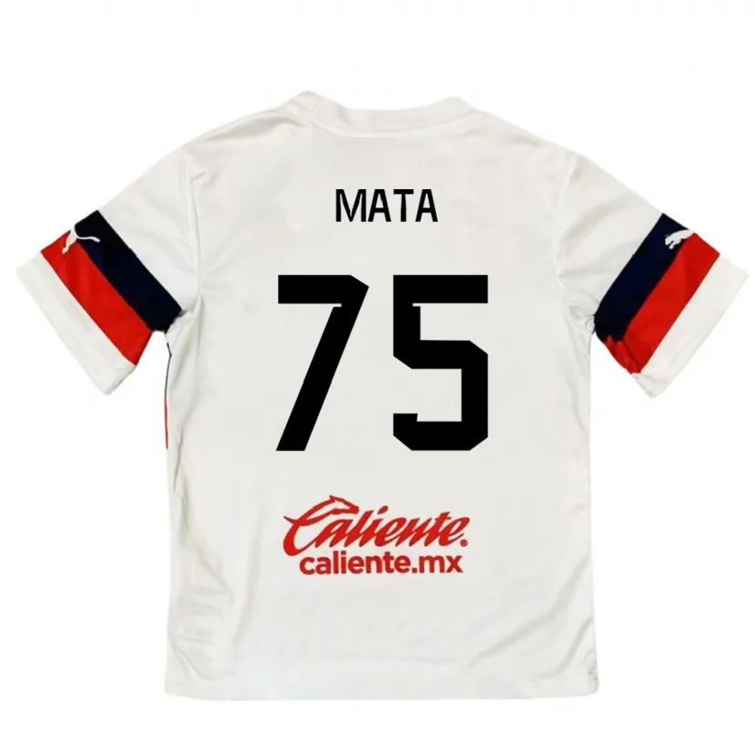 Danxen Kinder Hugo Mata #75 Weiß Rot Auswärtstrikot Trikot 2024/25 T-Shirt Schweiz