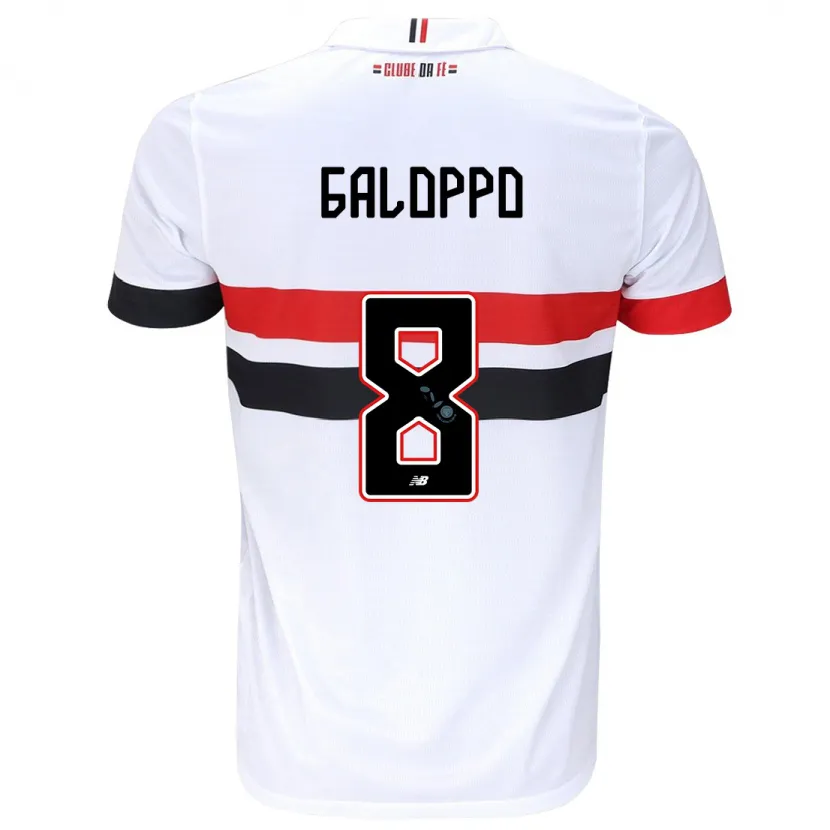 Danxen Herren Giuliano Galoppo #8 Weiß Rot Schwarz Heimtrikot Trikot 2024/25 T-Shirt Schweiz