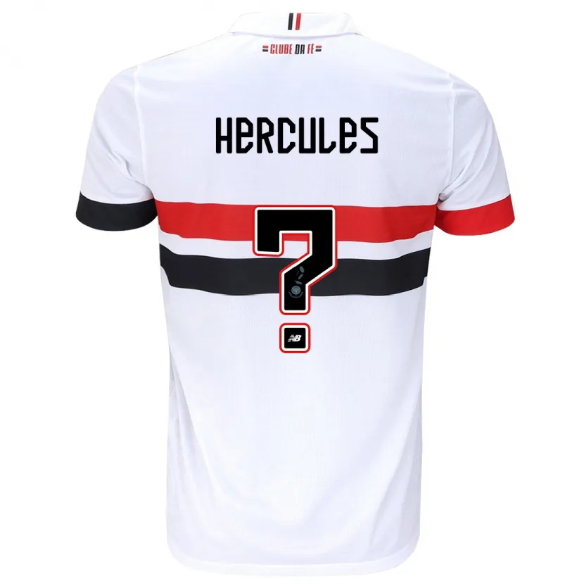 Danxen Herren Hercules #0 Weiß Rot Schwarz Heimtrikot Trikot 2024/25 T-Shirt Schweiz