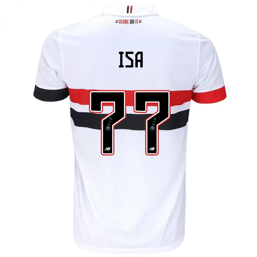 Danxen Herren Isa #77 Weiß Rot Schwarz Heimtrikot Trikot 2024/25 T-Shirt Schweiz